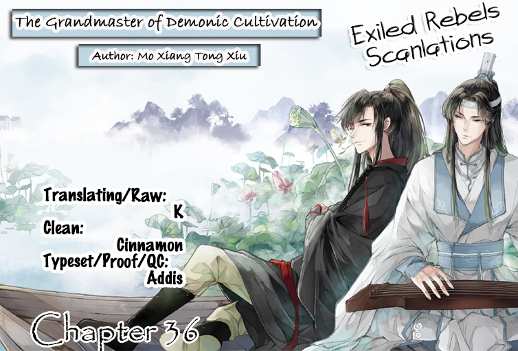 The Grandmaster of Demonic Cultivation Ch. 36