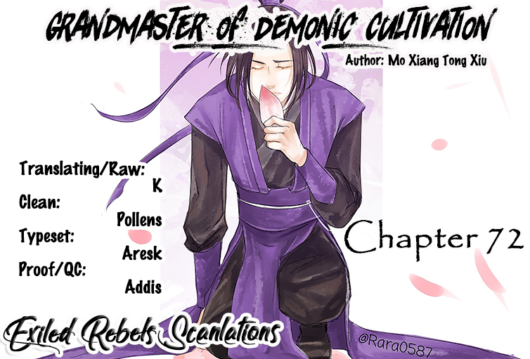 The Grandmaster of Demonic Cultivation Ch. 72