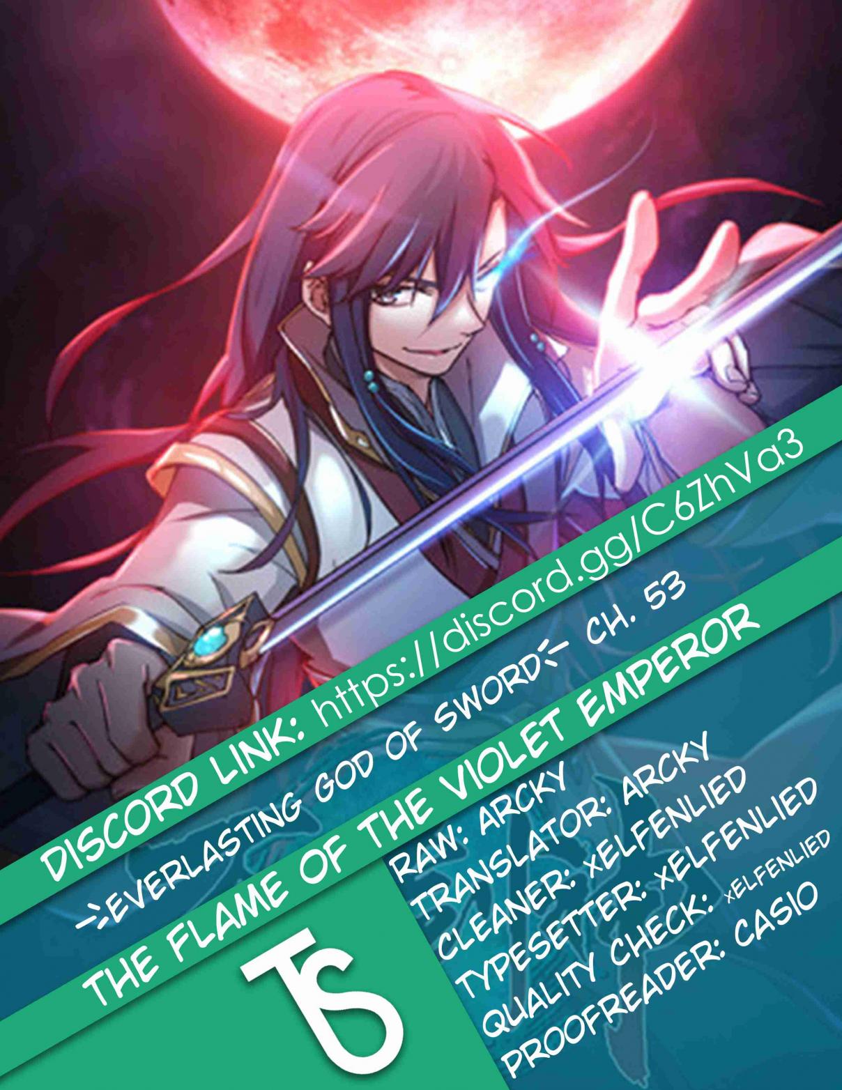 Everlasting God of Sword Ch. 53 The Flame Of The Violet Emperor