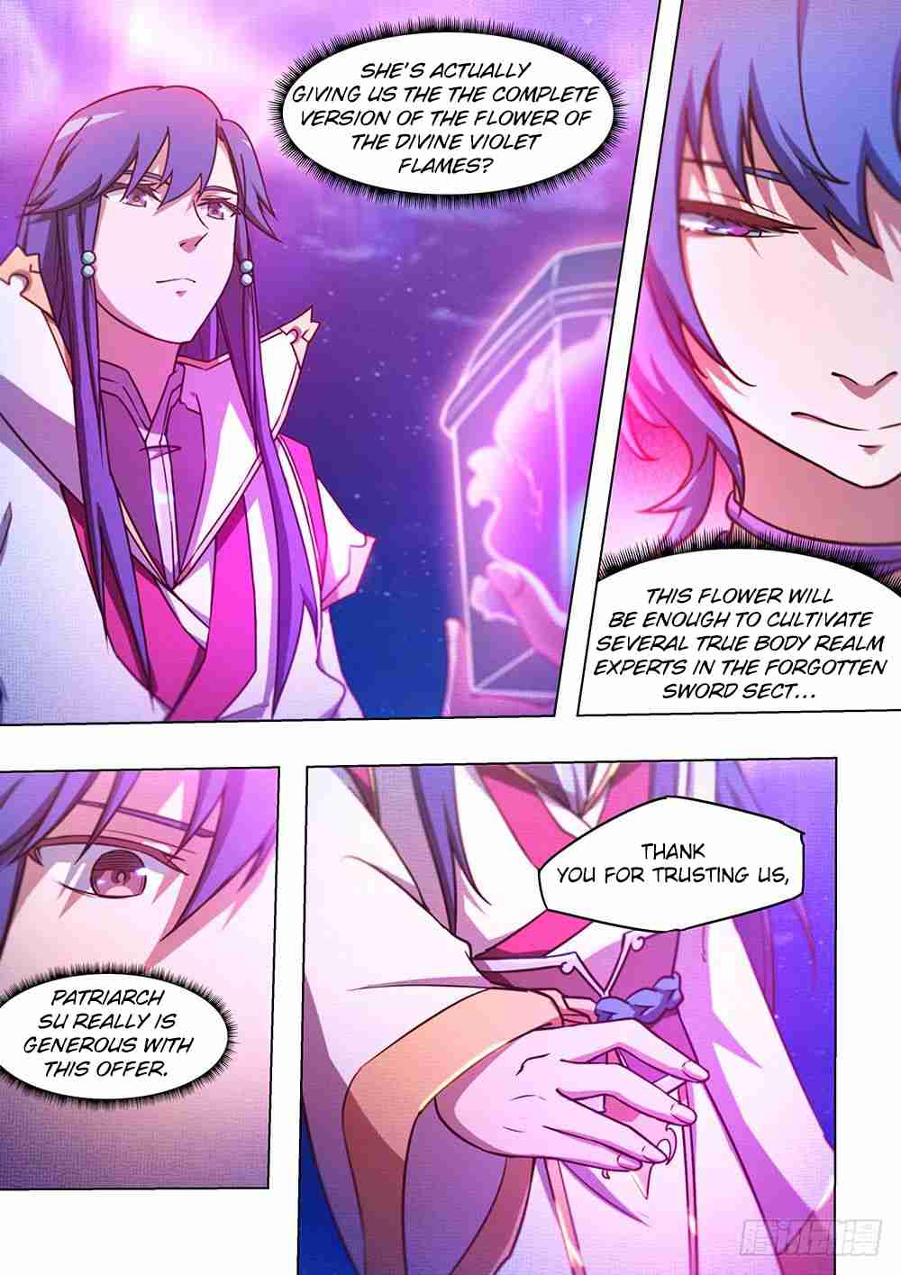 Everlasting God of Sword Ch. 53 The Flame Of The Violet Emperor