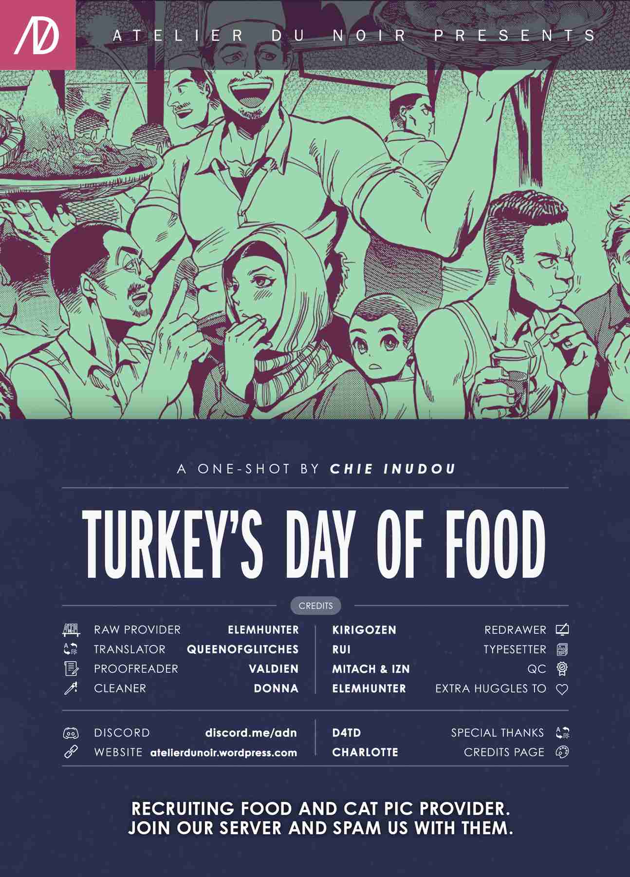 Turkey's Day of Food Oneshot