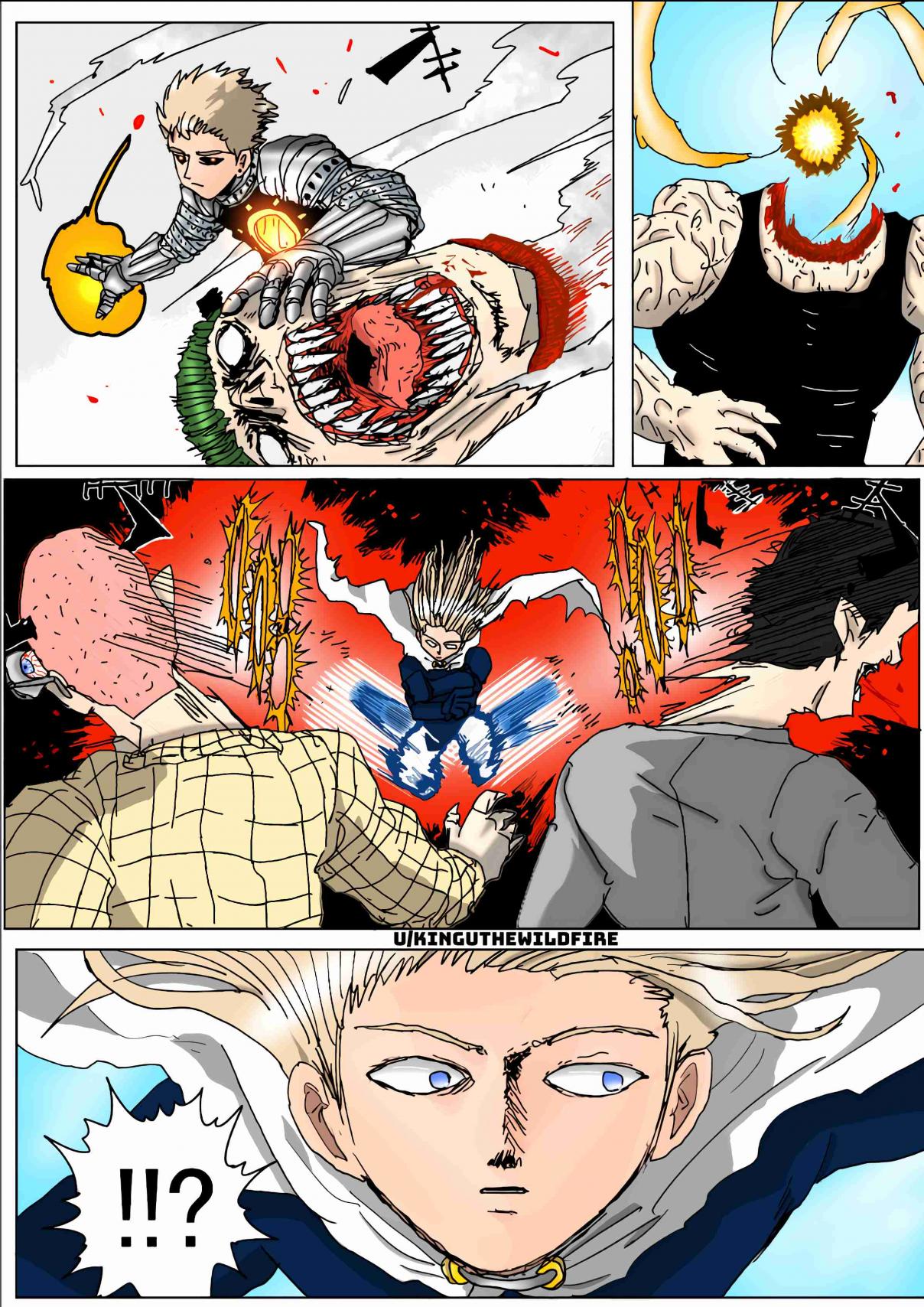 One Punch Man (Webcomic/Fan Colored) Ch. 114