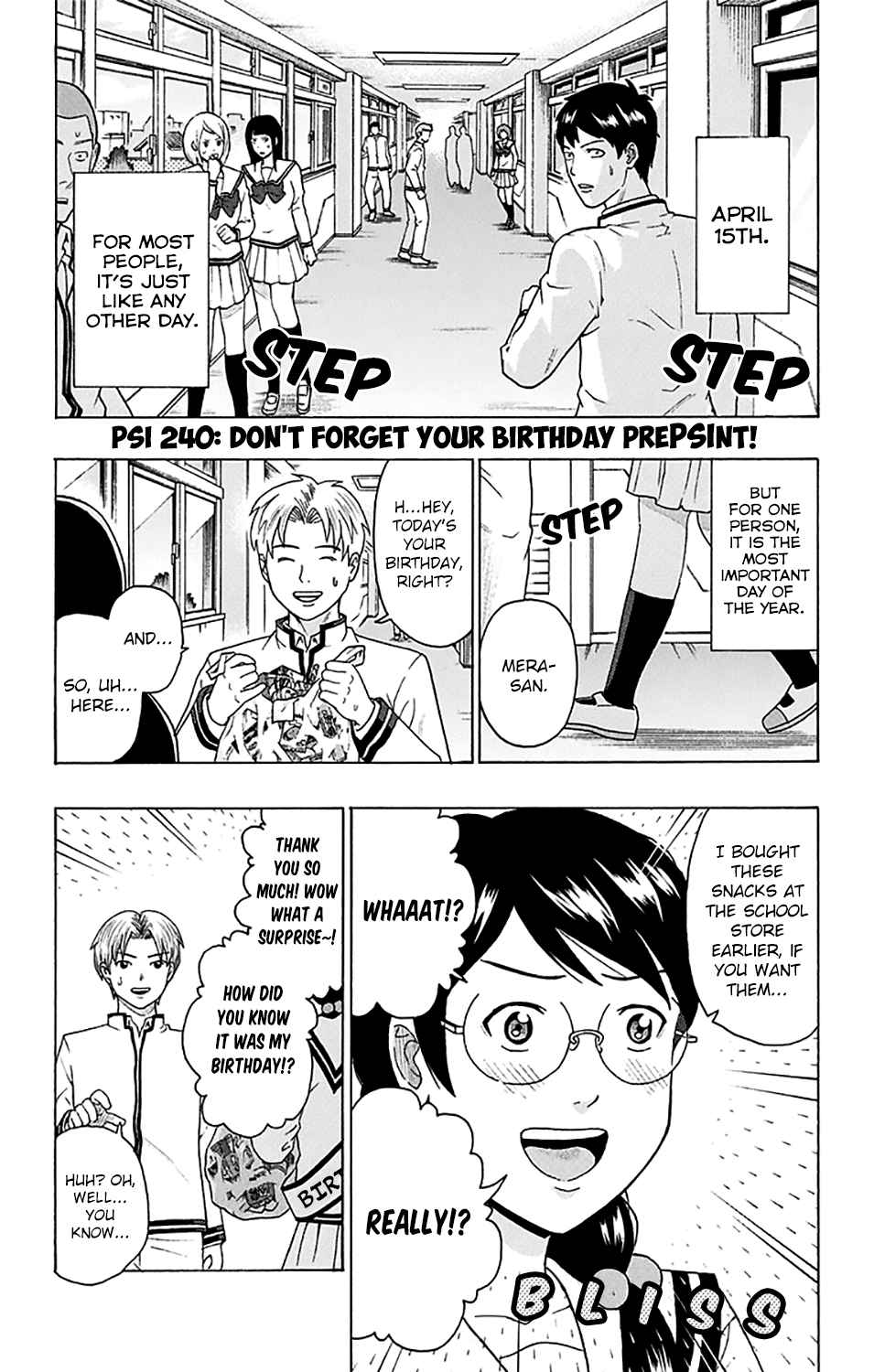 Saiki Kusuo no PSI nan Vol. 23 Ch. 240 Don't Forget your Birthday PrePSInt!
