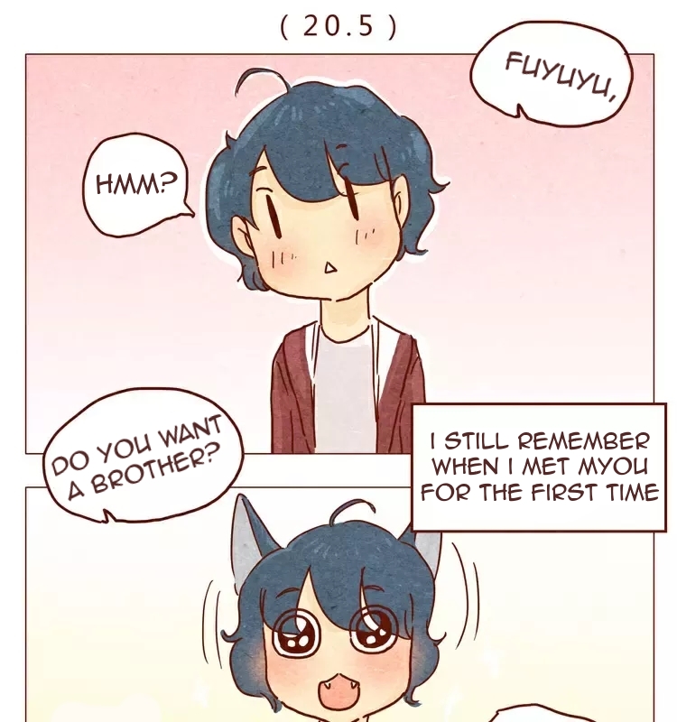Hey, Your Cat Ears are Showing! Ch. 20.5 My brother is super cute!