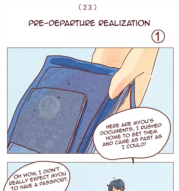 Hey, Your Cat Ears are Showing! Ch. 23 Pre Departure Realization