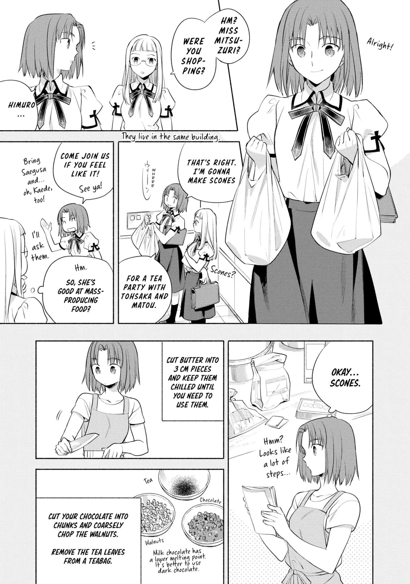 What's Cooking at the Emiya House Today? Chapter 15: Crisp Teatime Scones