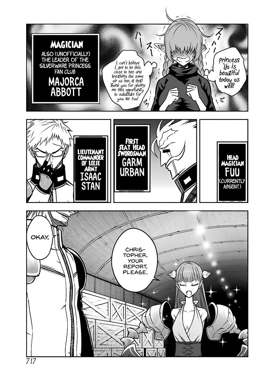 Ragna Crimson Vol. 4 Ch. 19 Introducing the Silver Armaments Army Corps Member who's Fallen in Love