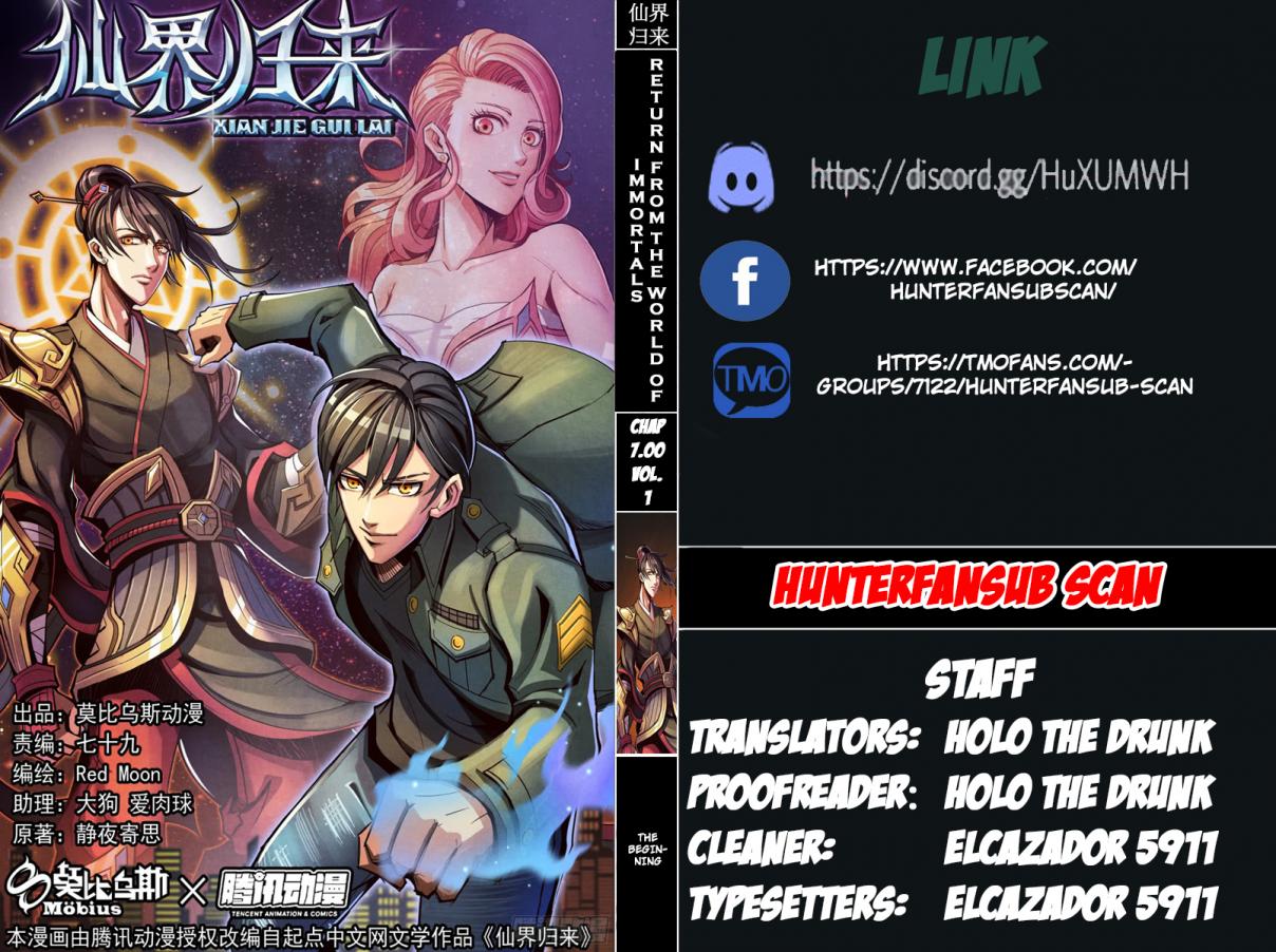 Return From the World of Immortals Vol. 1 Ch. 7 the beginning