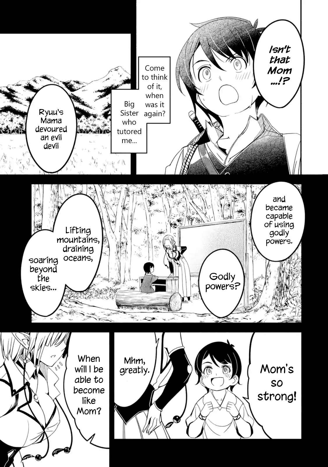 Mom, Please Don't Come Adventuring With Me! ~The Boy Who Was Raised by the Ultimate Overprotective Dragon, Becomes an Adventurer With His Mother~ Ch. 2.1 The First Quest