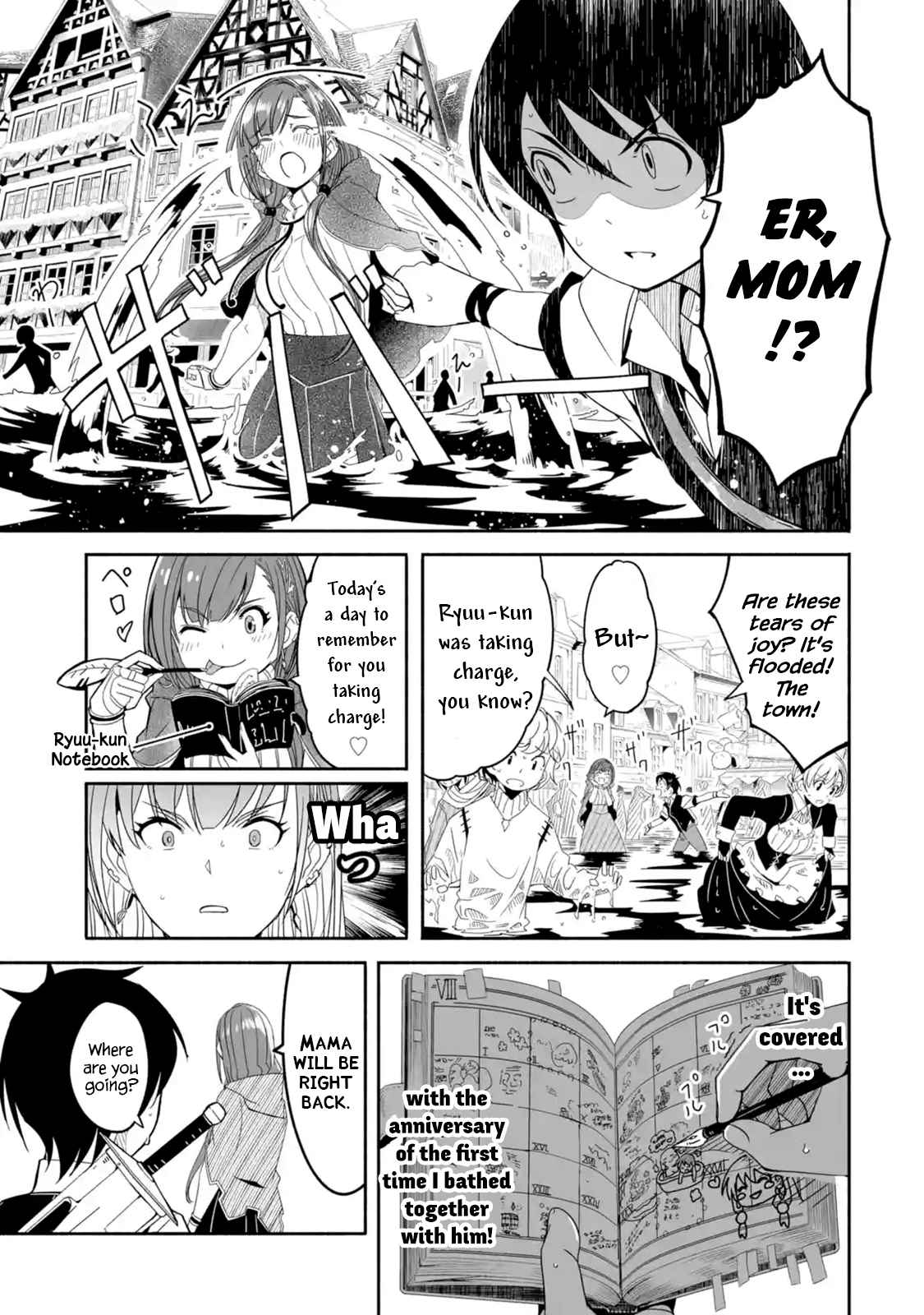 Mom, Please Don't Come Adventuring With Me! ~The Boy Who Was Raised by the Ultimate Overprotective Dragon, Becomes an Adventurer With His Mother~ Ch. 2.1 The First Quest