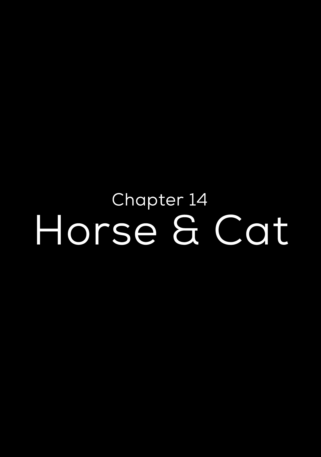Kurayami Dance Vol. 2 Ch. 14 Horse & Cat