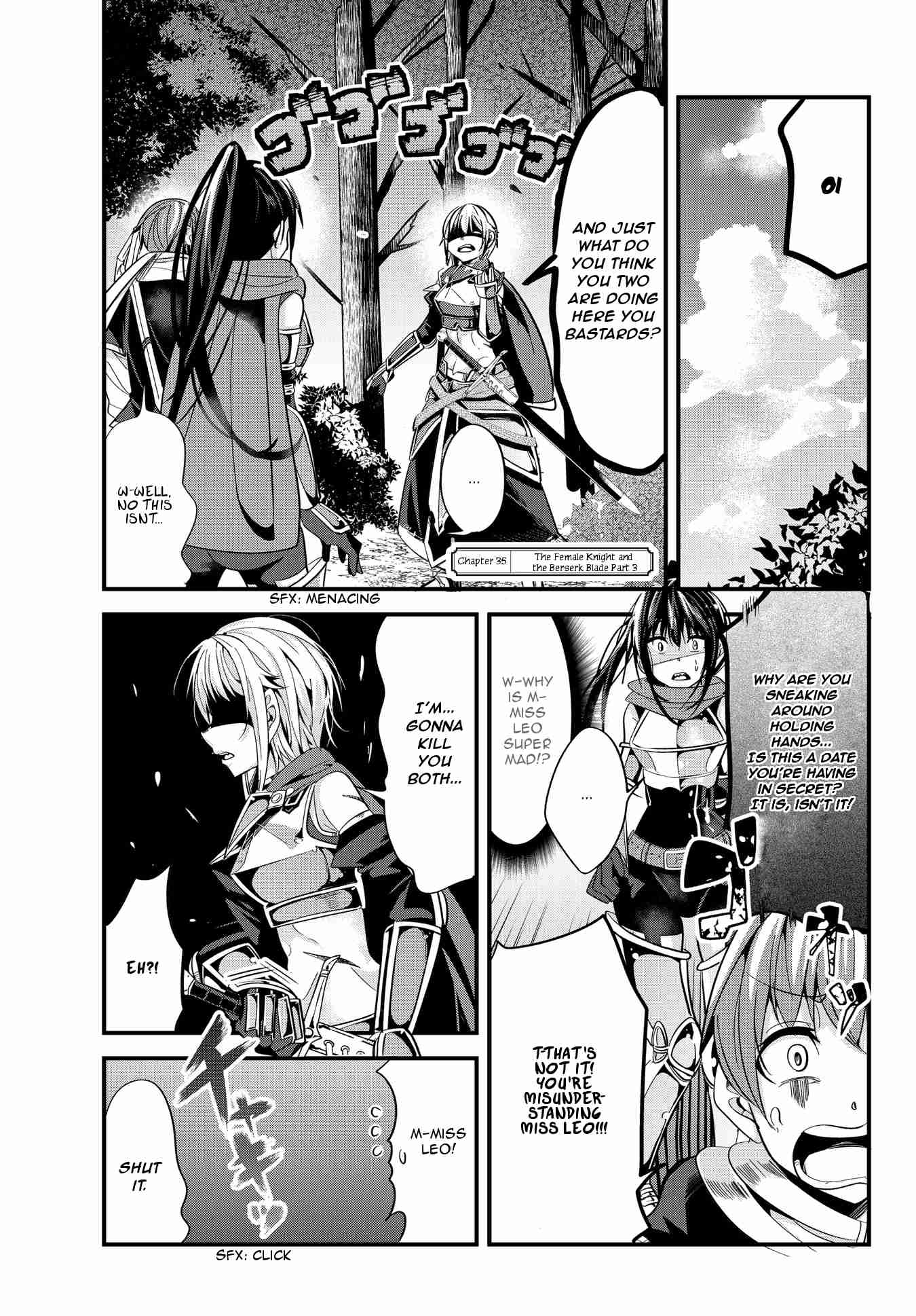 A Story About Treating a Female Knight Who Has Never Been Treated as a Woman Ch.35