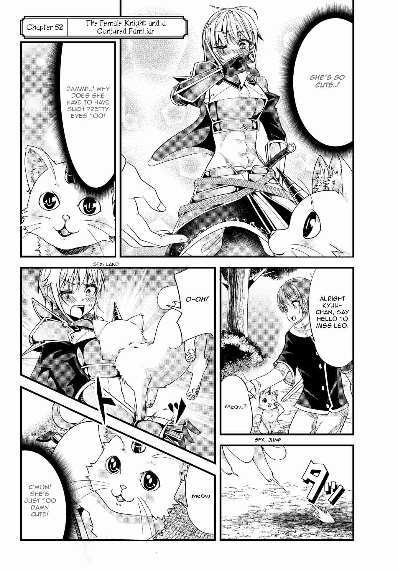 A Story About Treating a Female Knight Who Has Never Been Treated as a Woman Ch.52