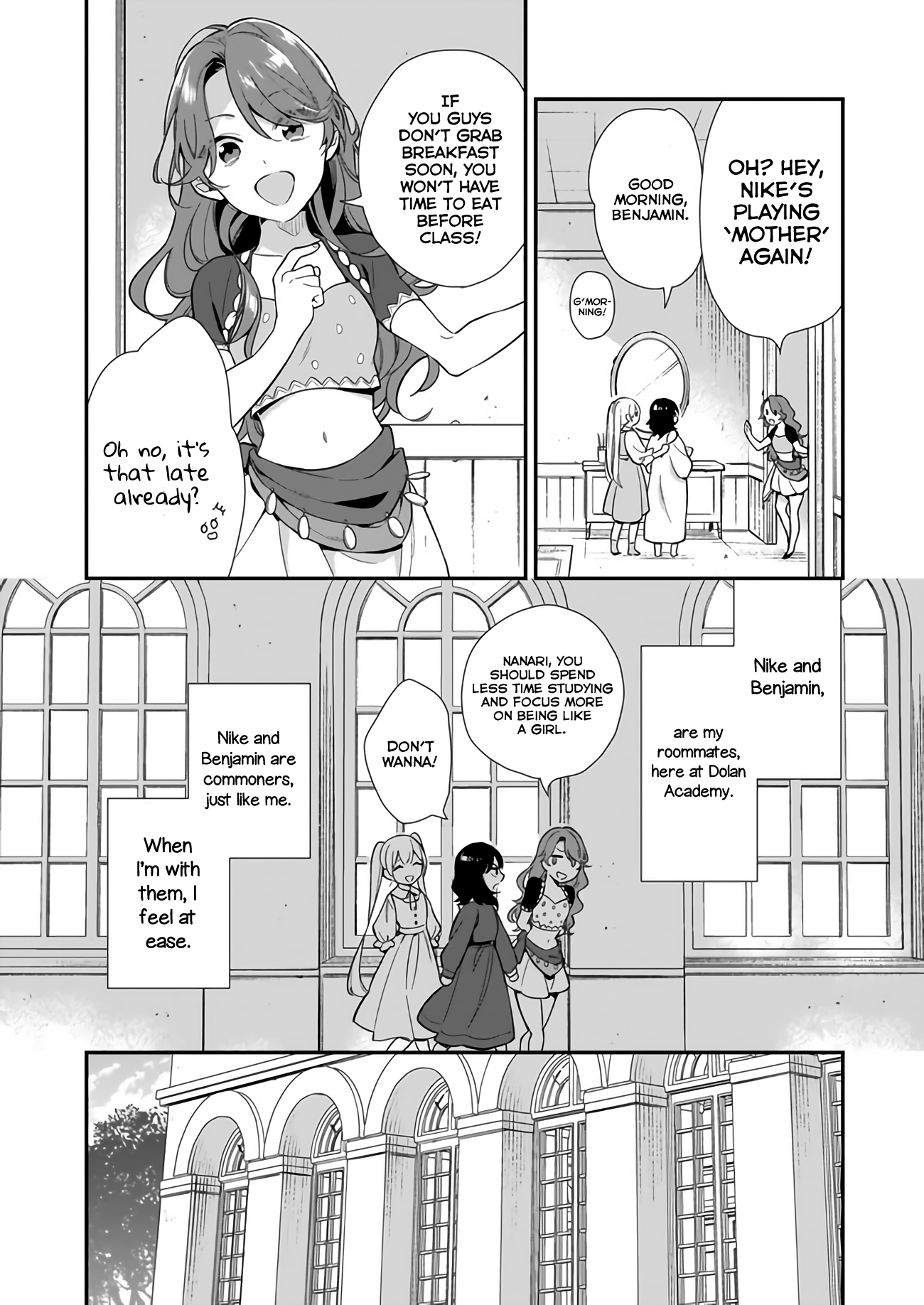I Want to Be a Receptionist of The Magic World! Ch. 1