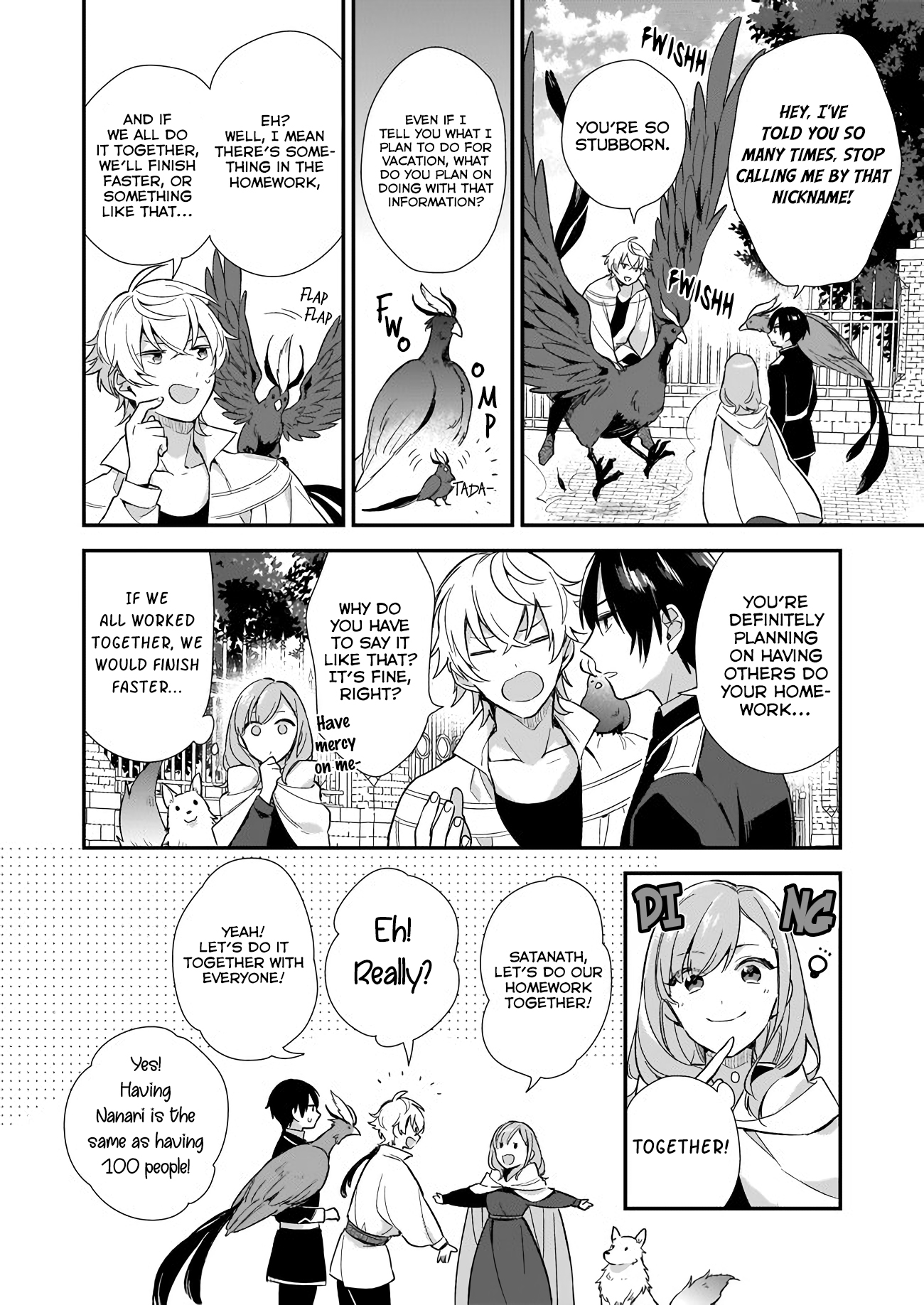 I Want to Be a Receptionist of The Magic World! Ch. 2