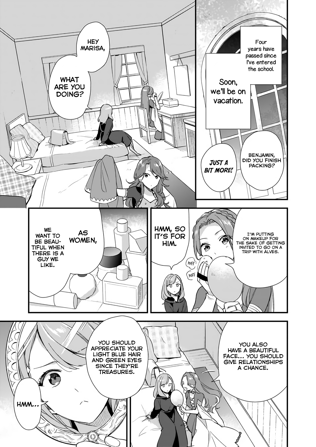 I Want to Be a Receptionist of The Magic World! Ch. 2
