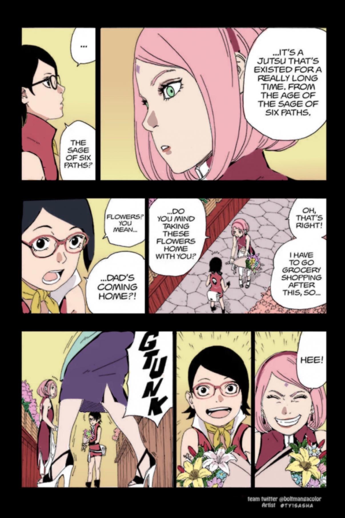 Boruto: Naruto Next Generations (Fan Colored) Ch. 36 Surprise Attack