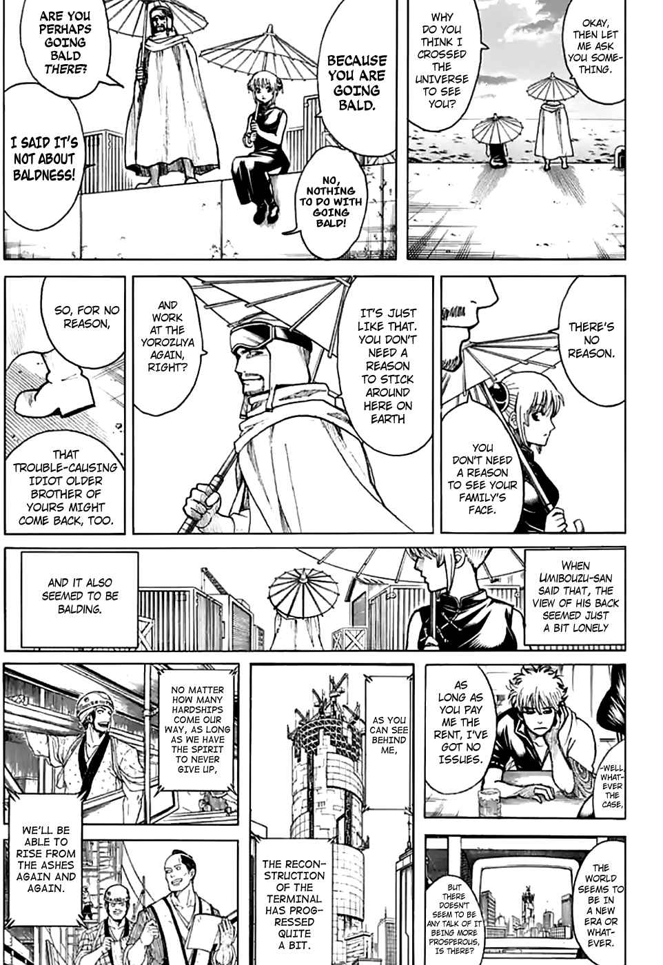 Gintama Vol. 77 Ch. 704 Nobody with a Natural Perm is a Decent Guy