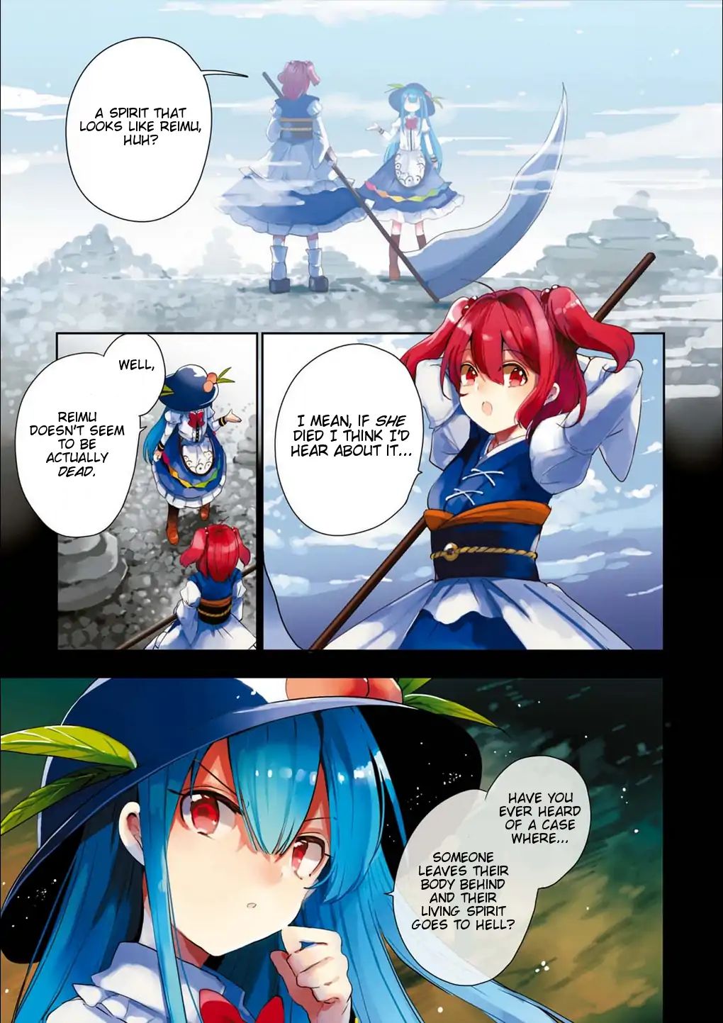 Touhou Ibarakasen - Wild and Horned Hermit Vol.10 Chapter 48: Not Stopping To Ask For Direction In The Land Of Darkness