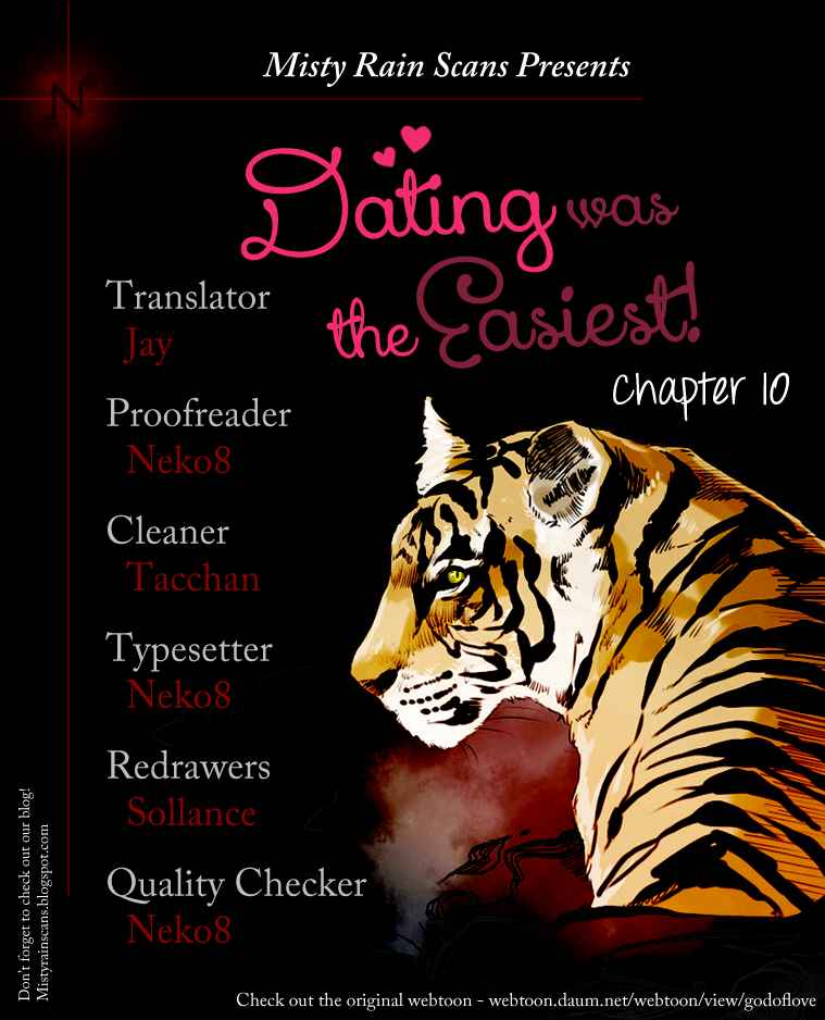 Dating was the Easiest Ch. 10