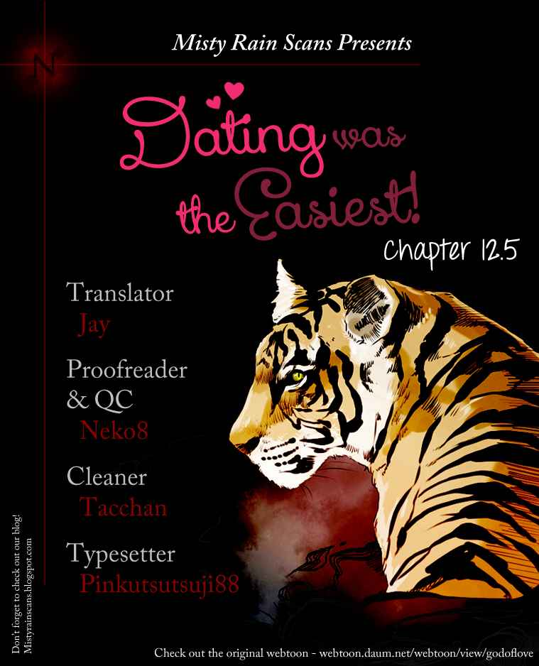 Dating was the Easiest Ch. 12.5
