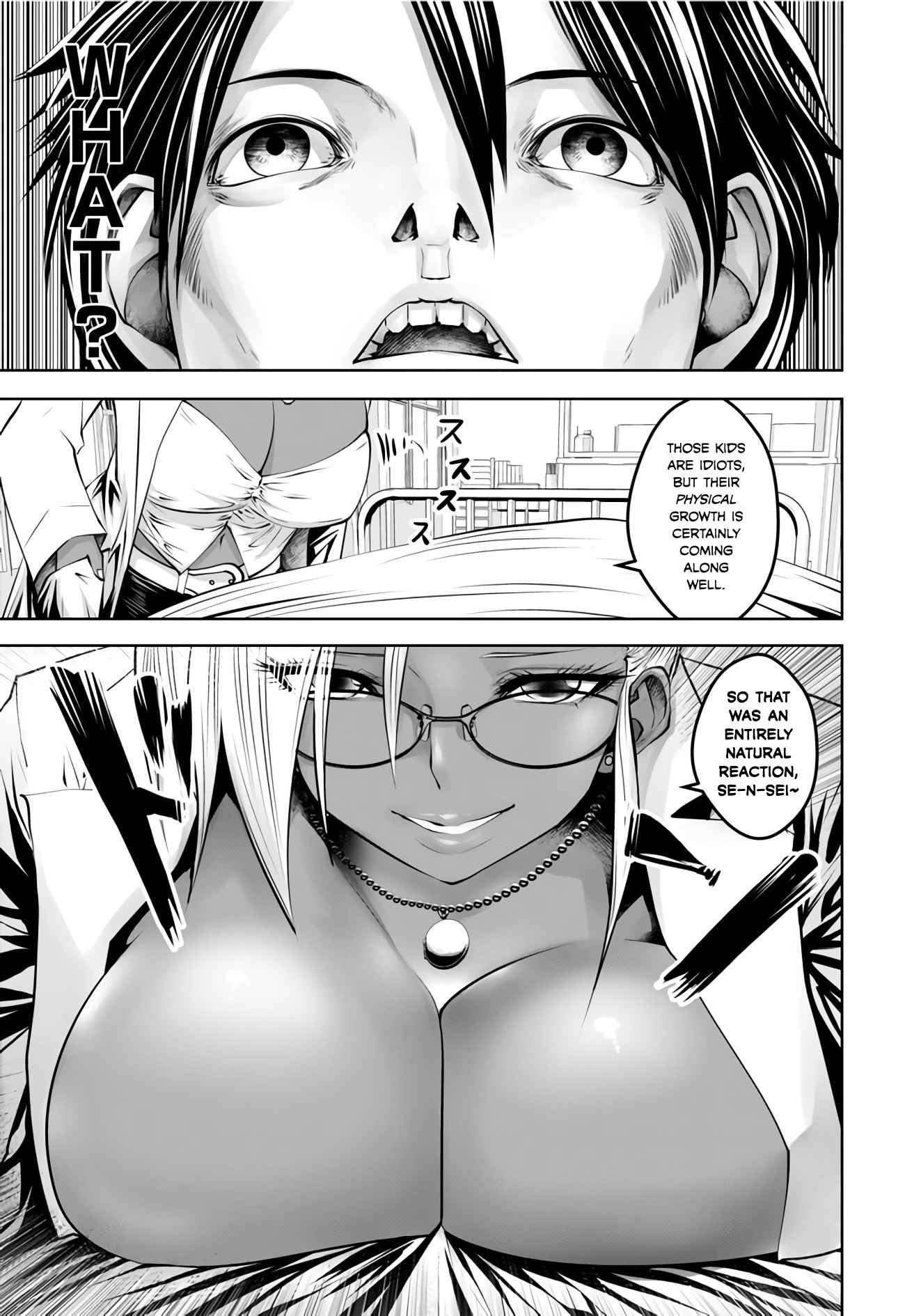Black Gakkou ni Tsutomete Shimatta Sensei Vol. 1 Ch. 4 The arrival of the wild slut