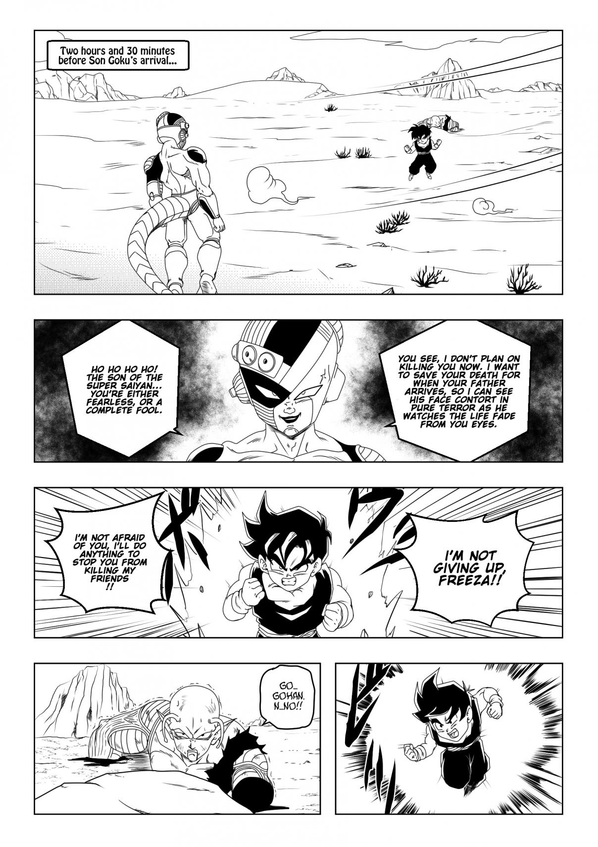 Dragon Ball Yardrats, The Story of a Survivor Ch. 11 The Last Fight of Son Goku