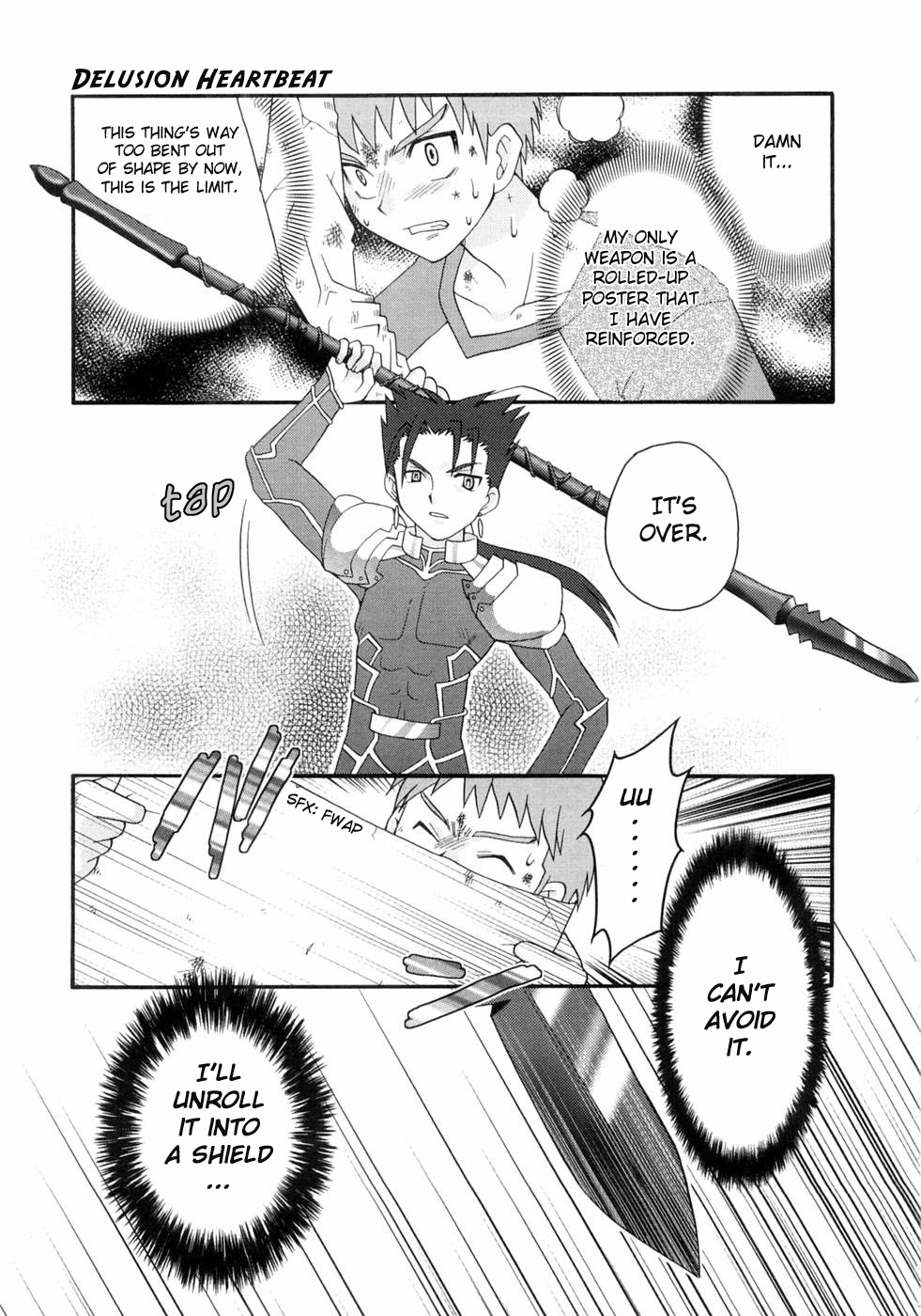 Fate/stay night Comic Battle Vol. 1 Ch. 7 Shirou vs Gay Witch Hunt (Delusion Heartbeat)