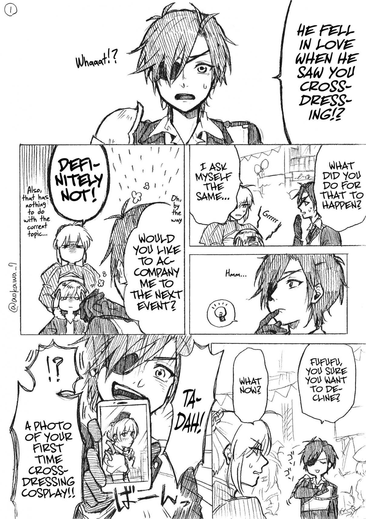 The Manga Where a Crossdressing Cosplayer Gets a Brother Ch. 2.2 Part 5