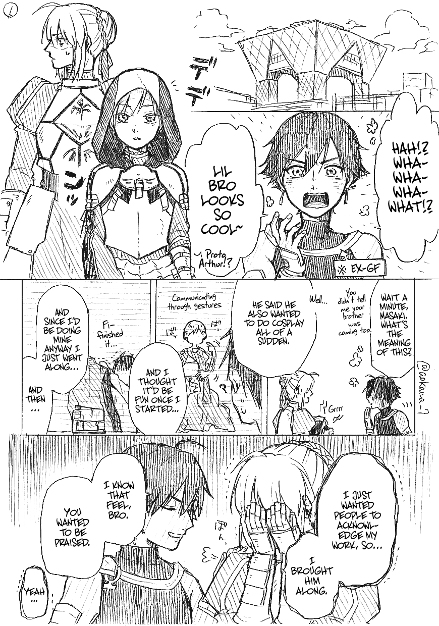 The Manga Where a Crossdressing Cosplayer Gets a Brother Ch. 2.3 Part 6