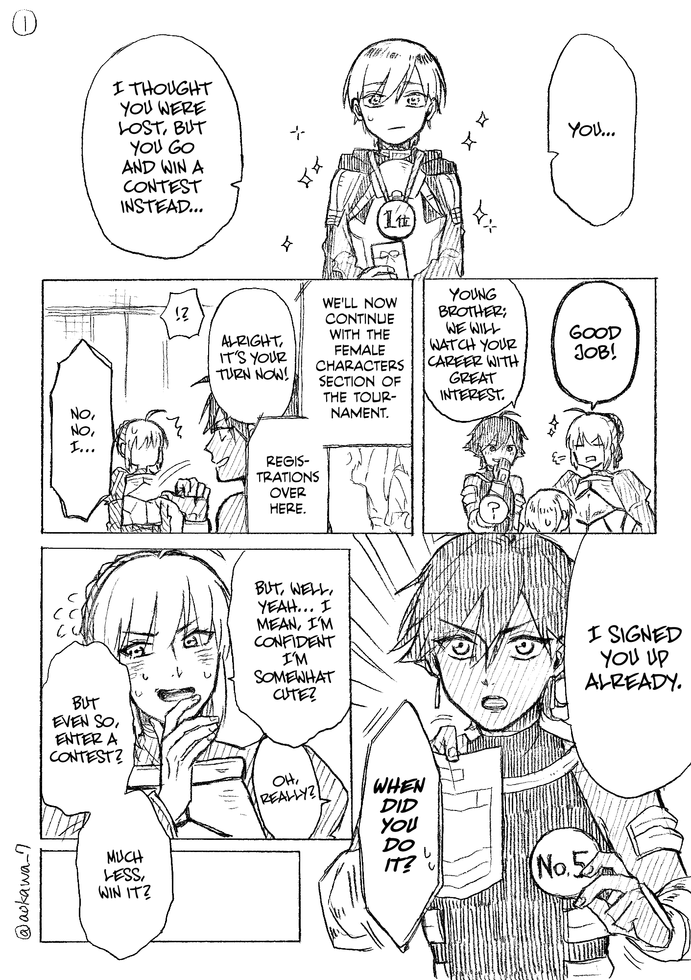 The Manga Where a Crossdressing Cosplayer Gets a Brother Chapter 4.3: Part 12