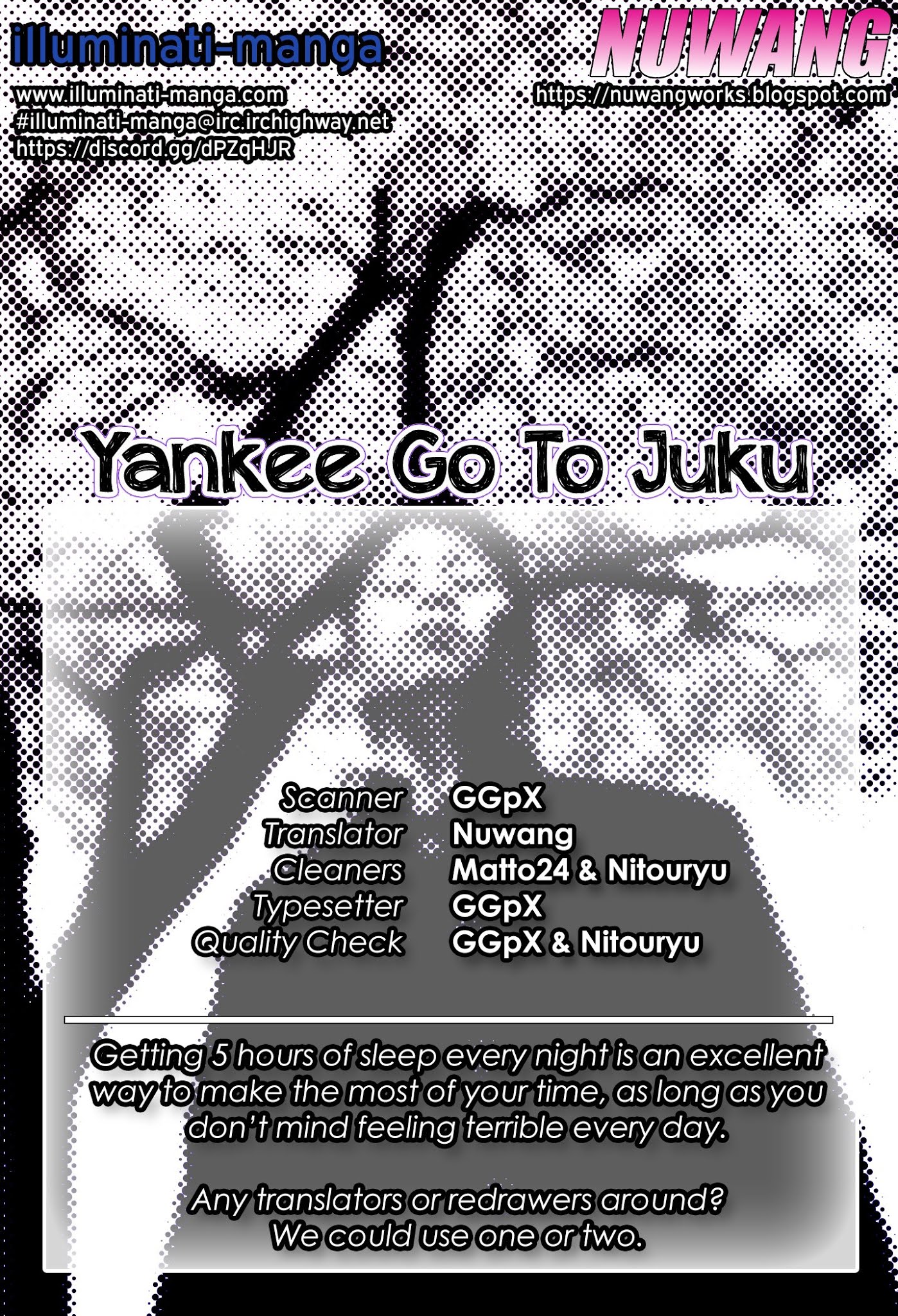 Yankee Go To Juku Chapter 4: You're The Strongest, Murota-senpai