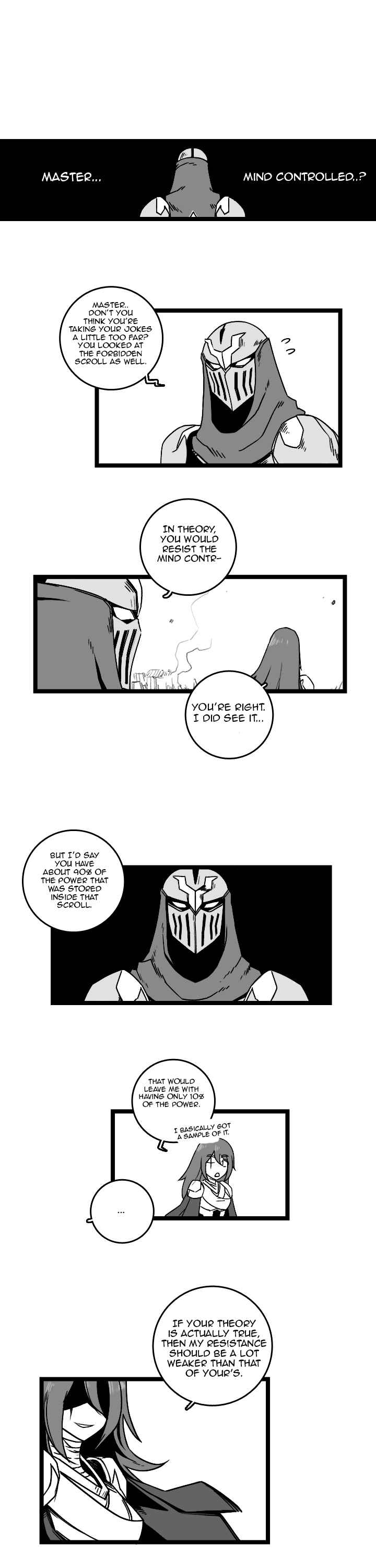 League of Legends Syndra & Zed's Everyday Life (Doujinshi) Vol. 3 Ch. 49