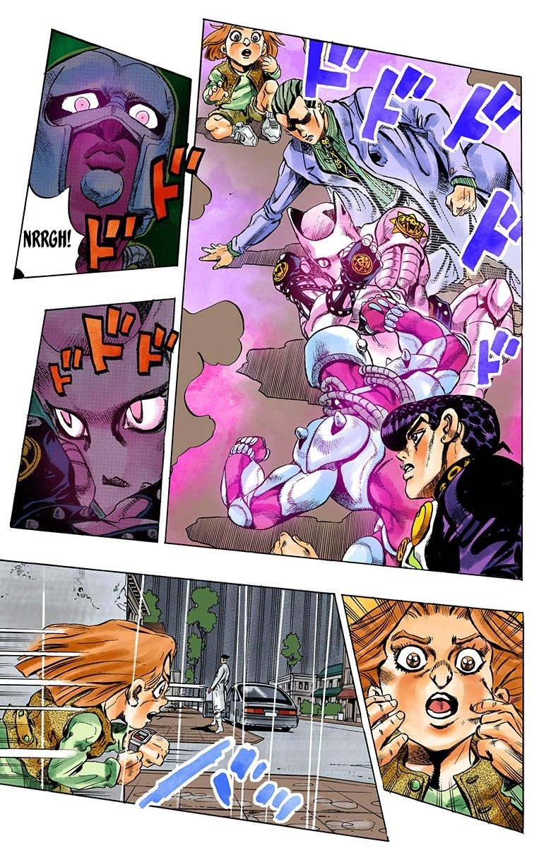JoJo's Bizarre Adventure Part 4 - Diamond is Unbreakable  [Official Colored] vol.17 ch.161