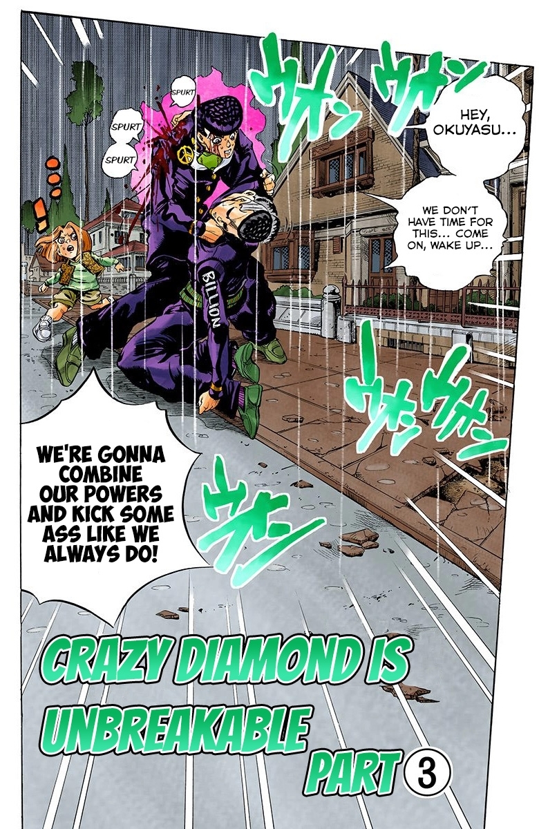 JoJo's Bizarre Adventure Part 4 - Diamond is Unbreakable  [Official Colored] vol.18 ch.165