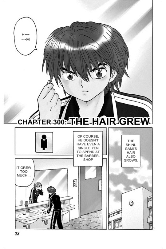 Kyōkai no Rinne Vol. 31 Ch. 300 Growing Hair