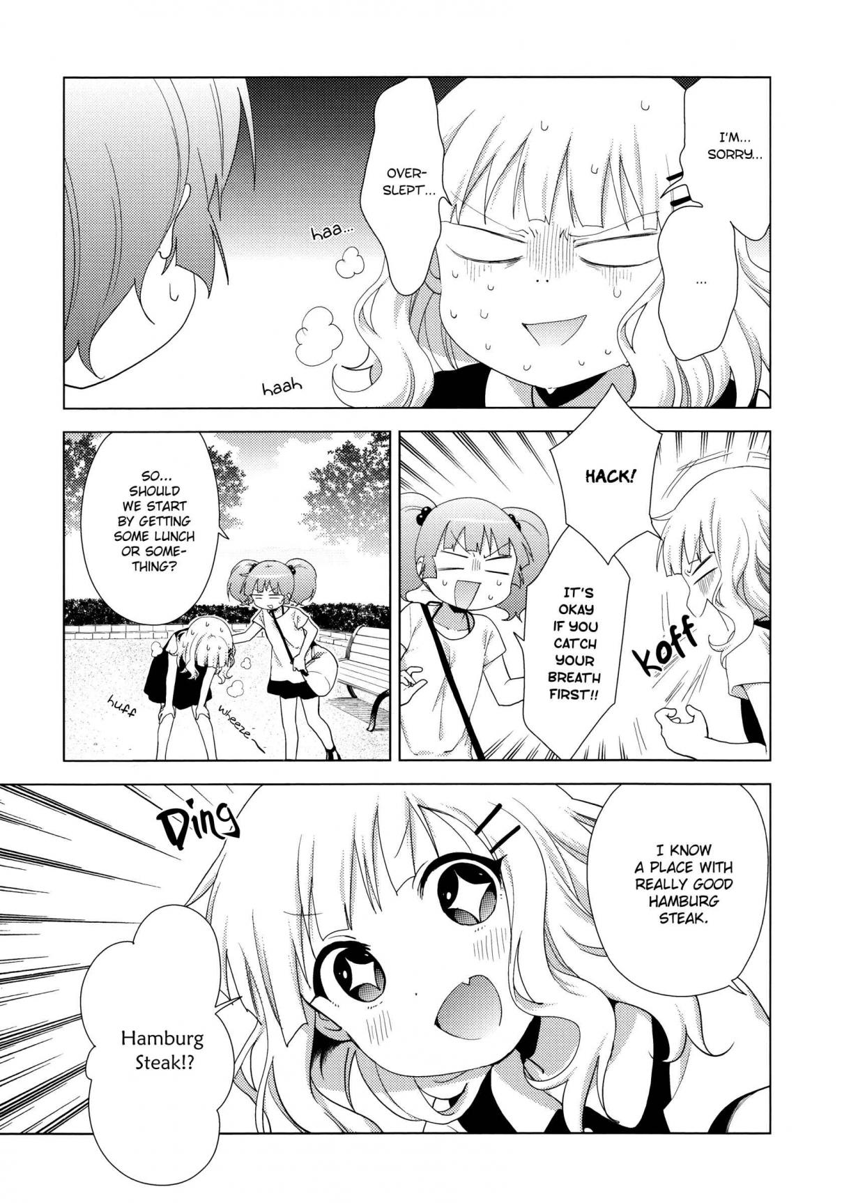 YuruYuri Vol. 16 Ch. 125 We Tried hanging Out. Just the Two of Us.