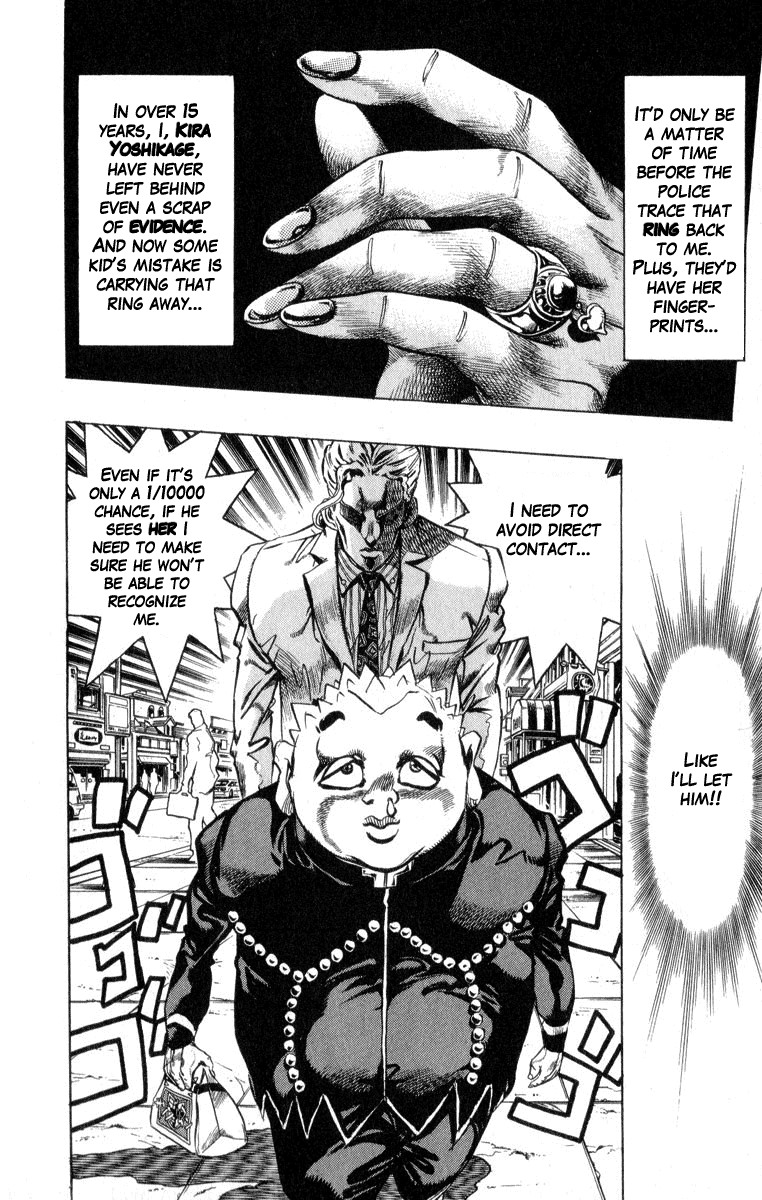 JoJo's Bizarre Adventure Part 4 Diamond is Unbreakable Vol. 9 Ch. 78 Yoshikage Kira Just Wants a Quiet Life Part 2