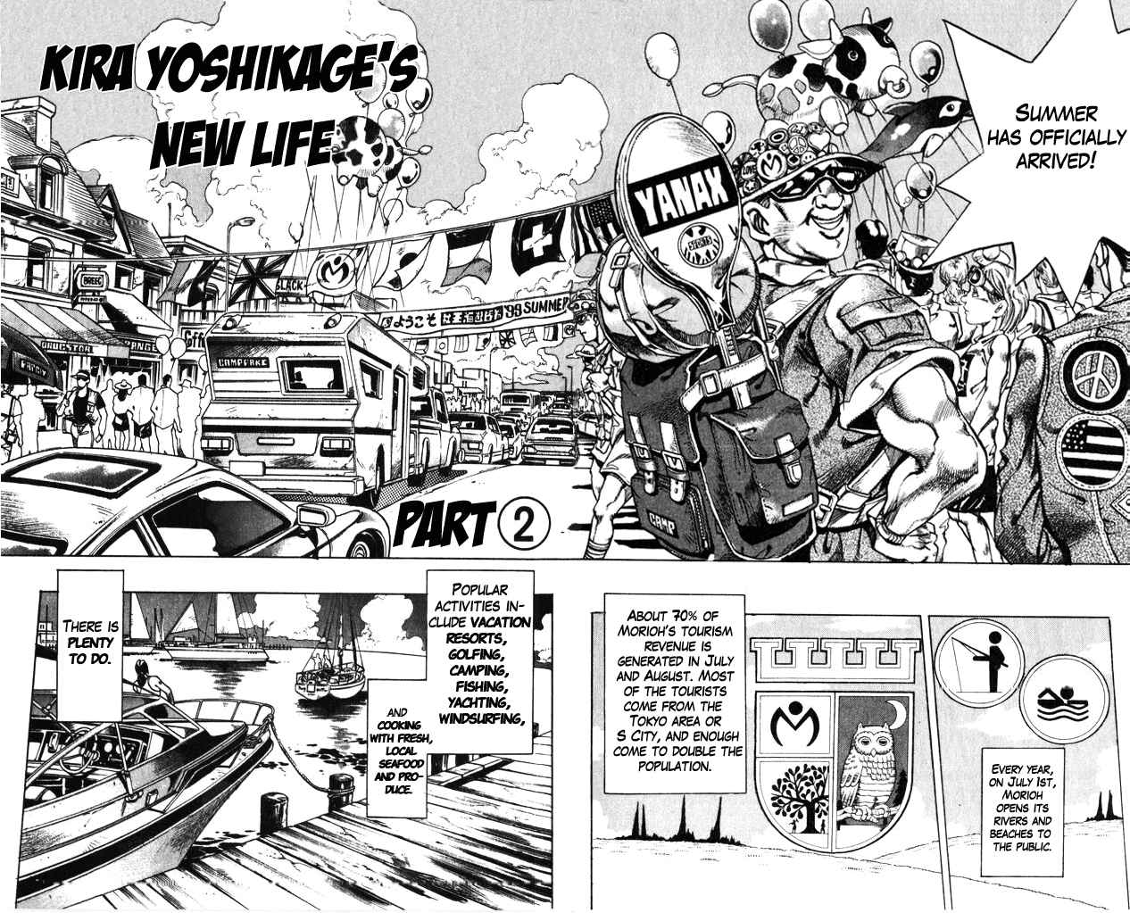 JoJo's Bizarre Adventure Part 4 Diamond is Unbreakable Vol. 12 Ch. 112 Yoshikage Kira's New Life Part 2
