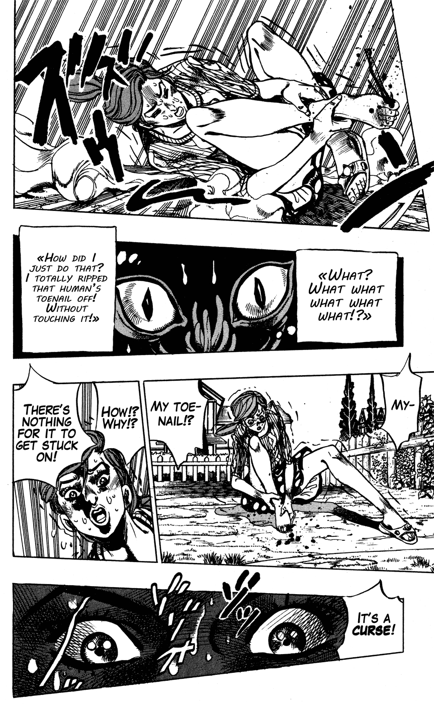 JoJo's Bizarre Adventure Part 4 Diamond is Unbreakable Vol. 14 Ch. 128 The Cat Who Loved Kira Part 2