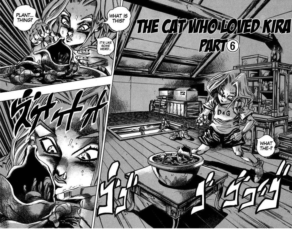 JoJo's Bizarre Adventure Part 4 Diamond is Unbreakable Vol. 14 Ch. 132 The Cat Who Loved Kira Part 6