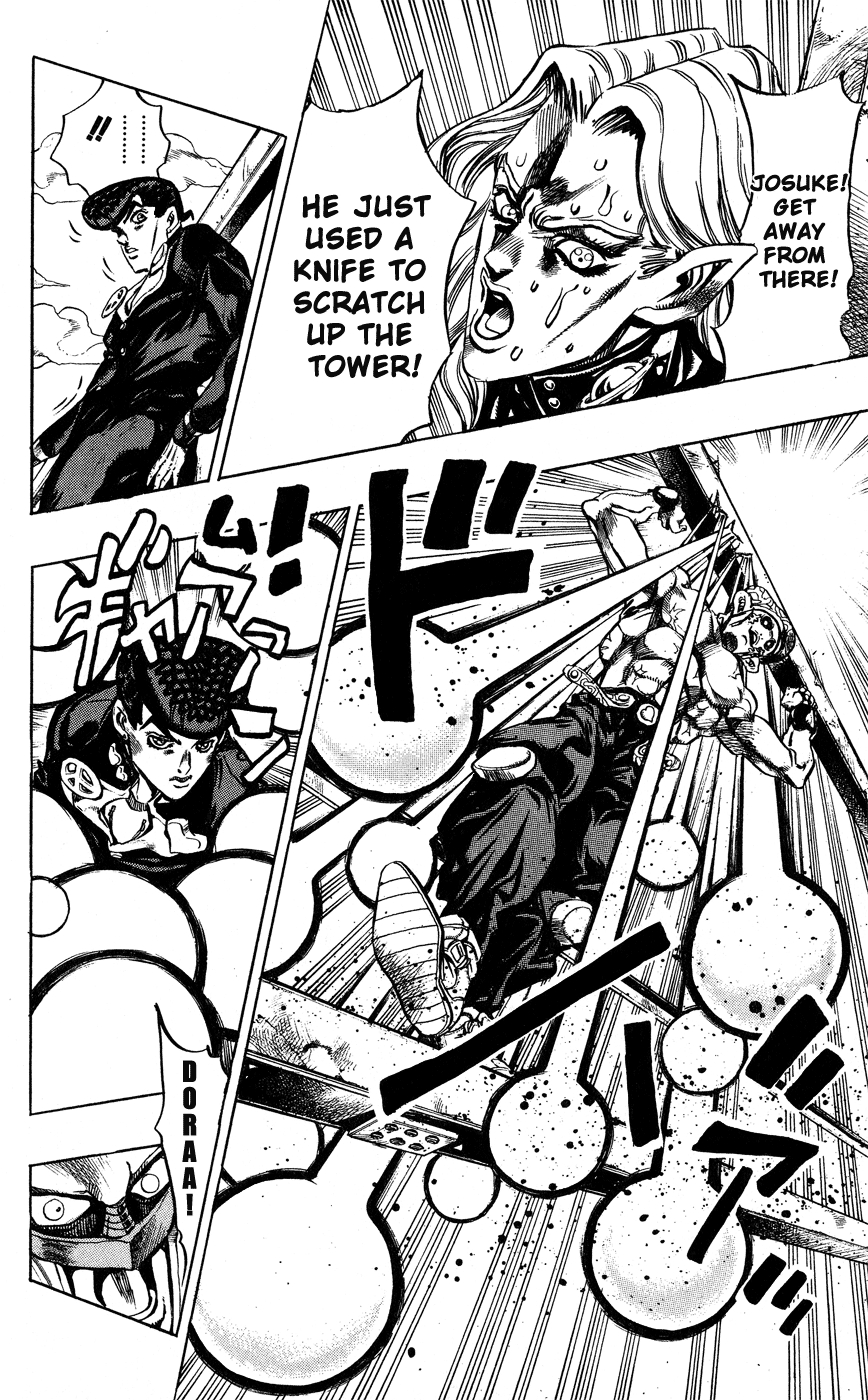 JoJo's Bizarre Adventure Part 4 Diamond is Unbreakable Vol. 15 Ch. 137 Who Wants to Live on a Transmission Tower? Part 5