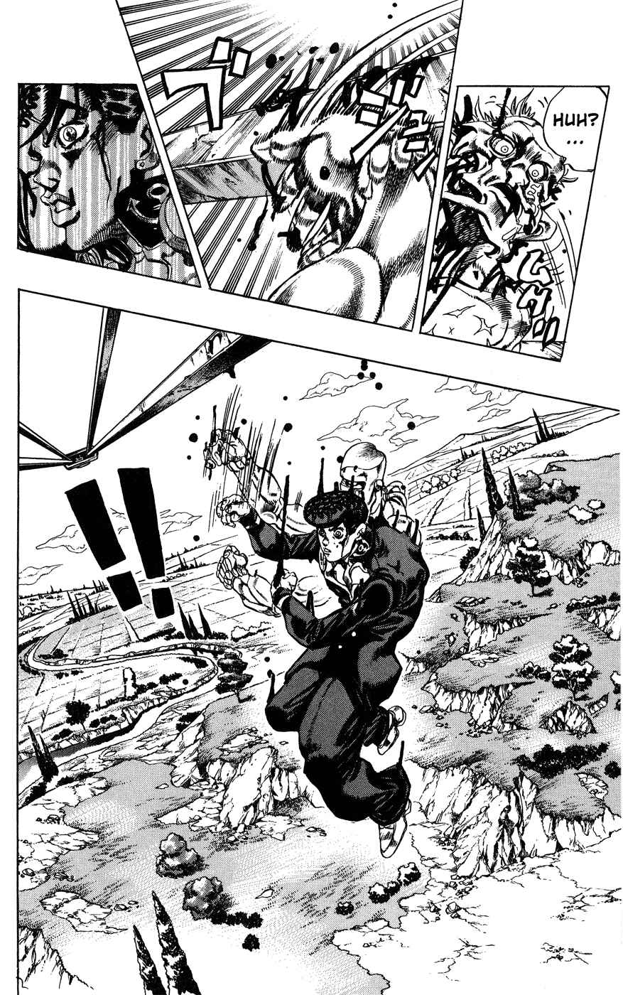 JoJo's Bizarre Adventure Part 4 Diamond is Unbreakable Vol. 15 Ch. 138 Who Wants to Live on a Transmission Tower? Part 6