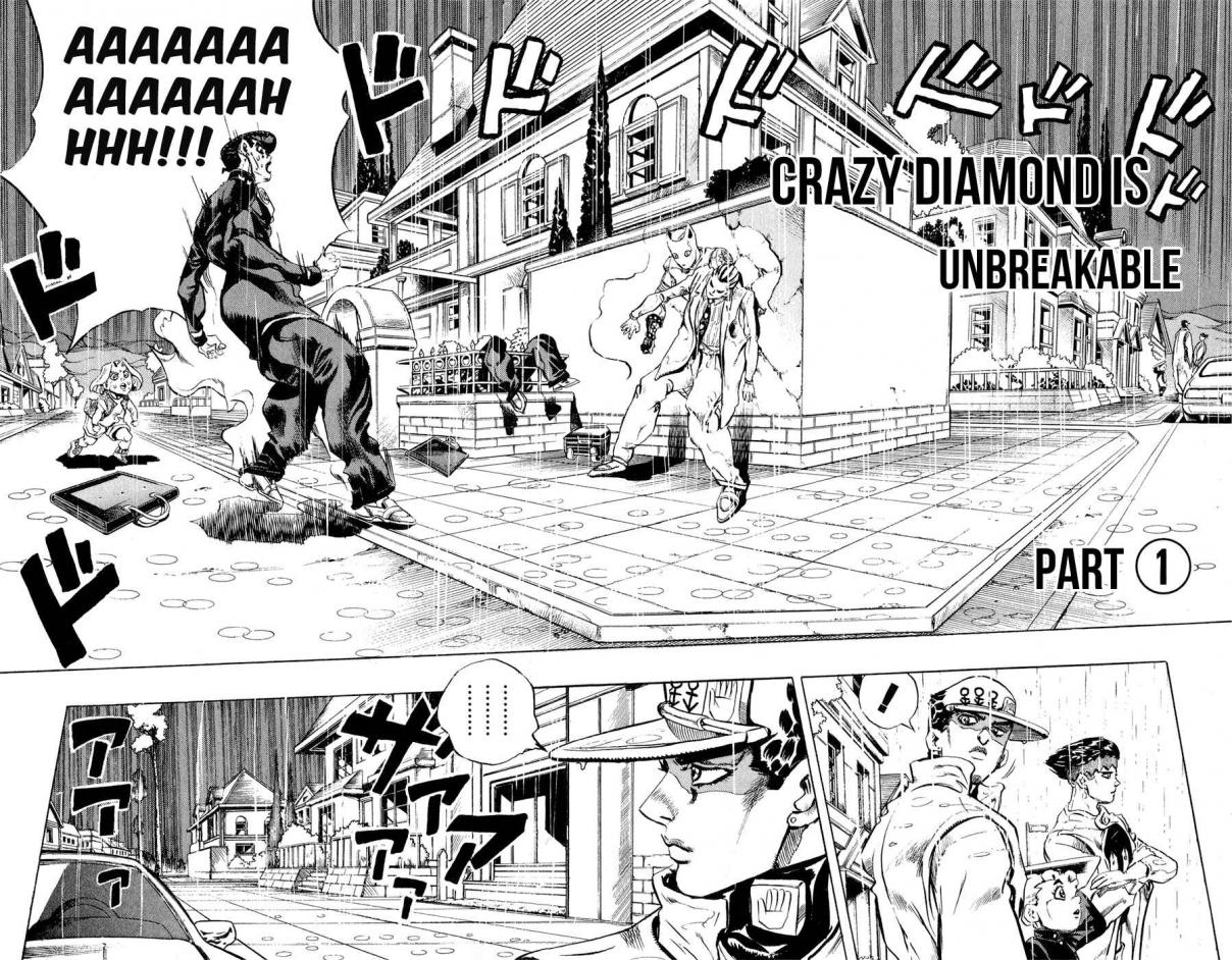 JoJo's Bizarre Adventure Part 4 Diamond is Unbreakable Vol. 18 Ch. 163 Crazy Diamond is Unbreakable Part 1