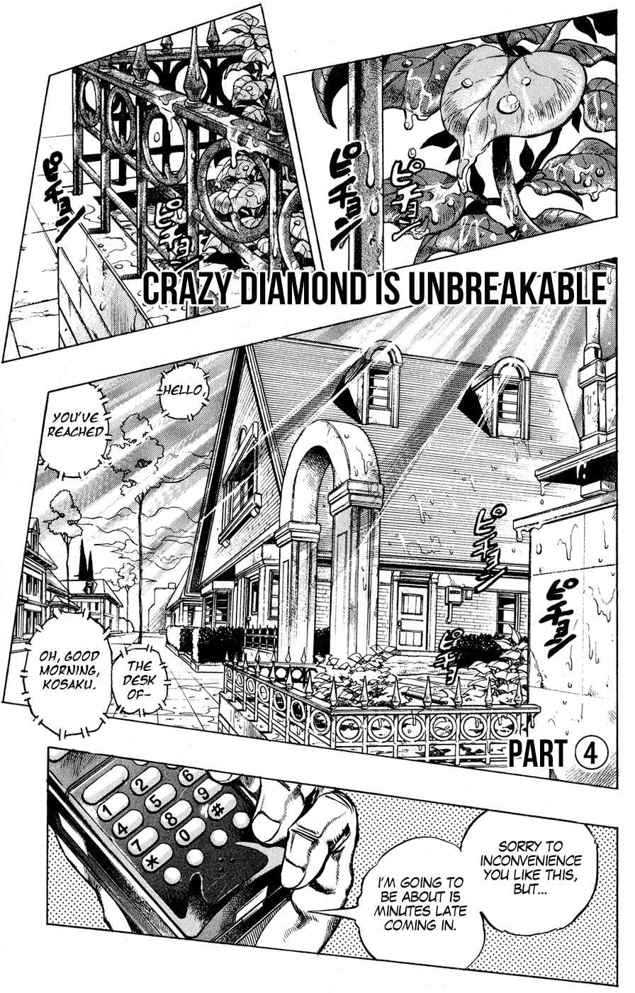 JoJo's Bizarre Adventure Part 4 Diamond is Unbreakable Vol. 18 Ch. 166 Crazy Diamond is Unbreakable Part 4