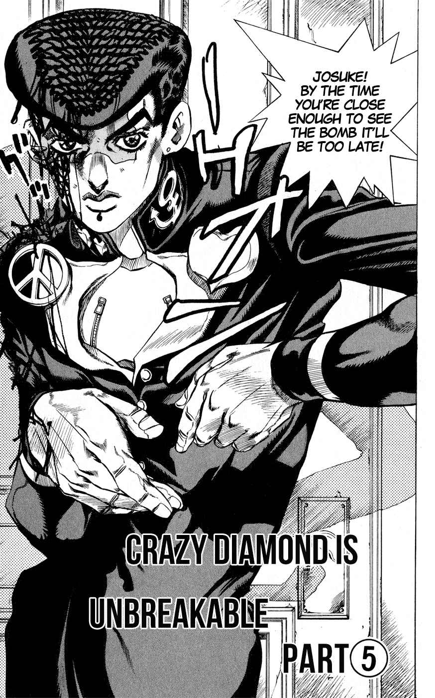 JoJo's Bizarre Adventure Part 4 Diamond is Unbreakable Vol. 18 Ch. 167 Crazy Diamond is Unbreakable Part 5