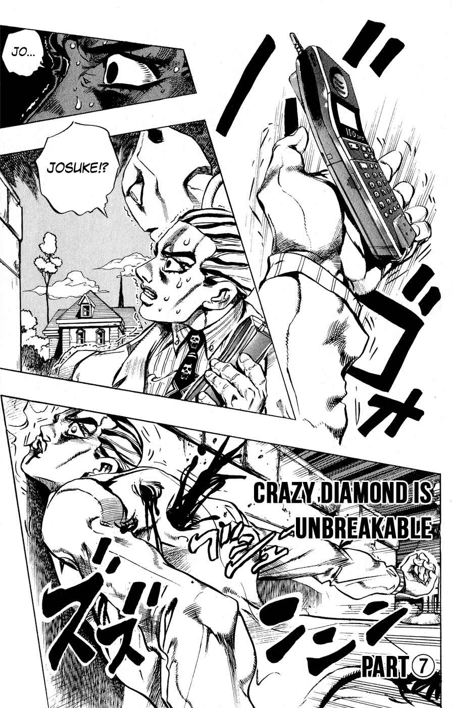 JoJo's Bizarre Adventure Part 4 Diamond is Unbreakable Vol. 18 Ch. 169 Crazy Diamond is Unbreakable Part 7