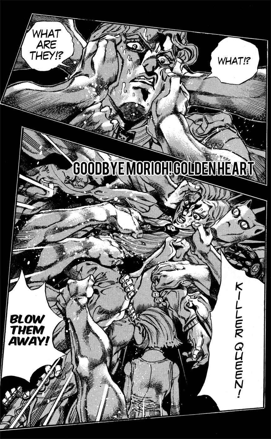 JoJo's Bizarre Adventure Part 4 Diamond is Unbreakable Vol. 19 Ch. 174 Goodbye Morioh! Golden Heart