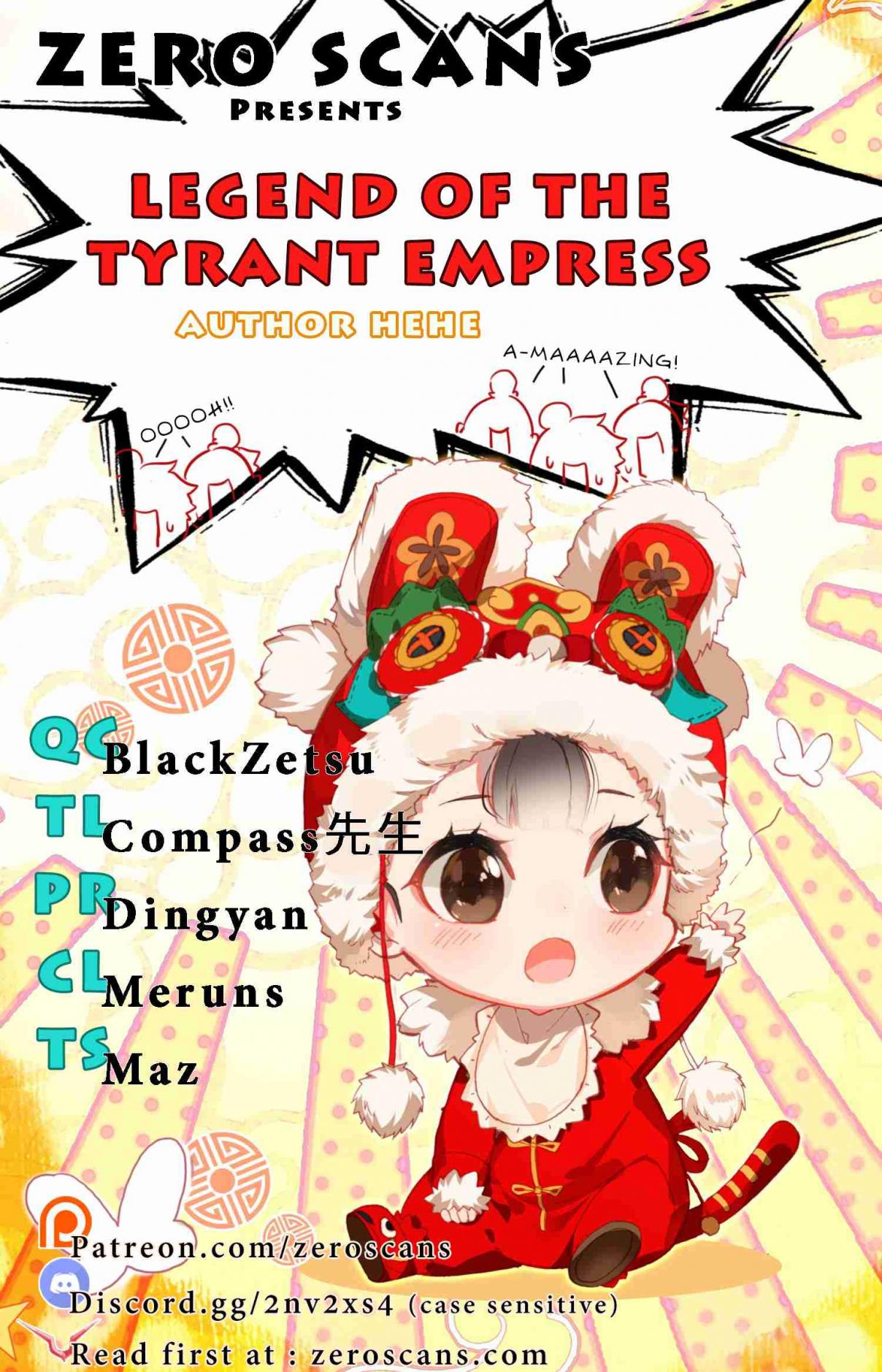 Legend of the Tyrant Empress Ch. 25 An entrustment
