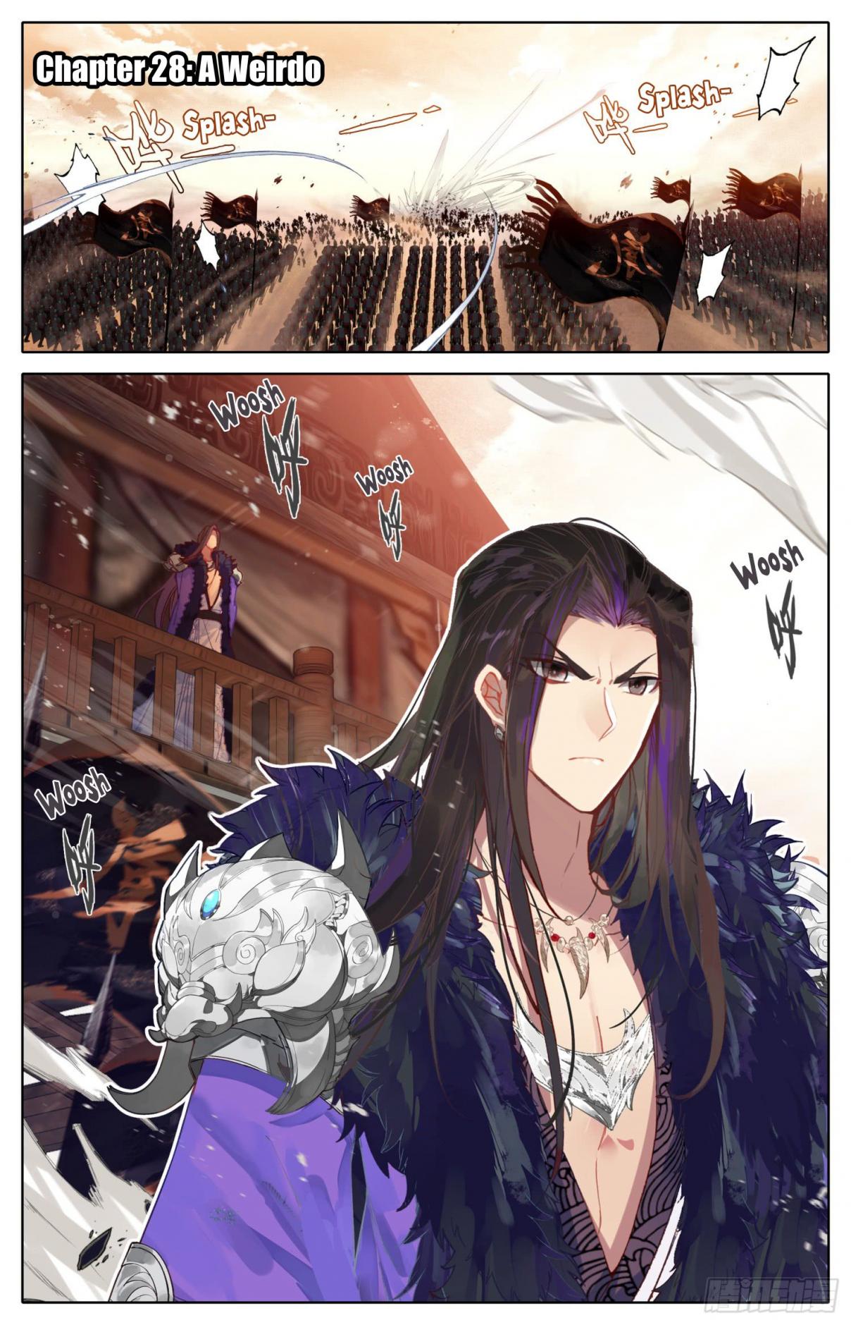 Legend of the Tyrant Empress Chap 28